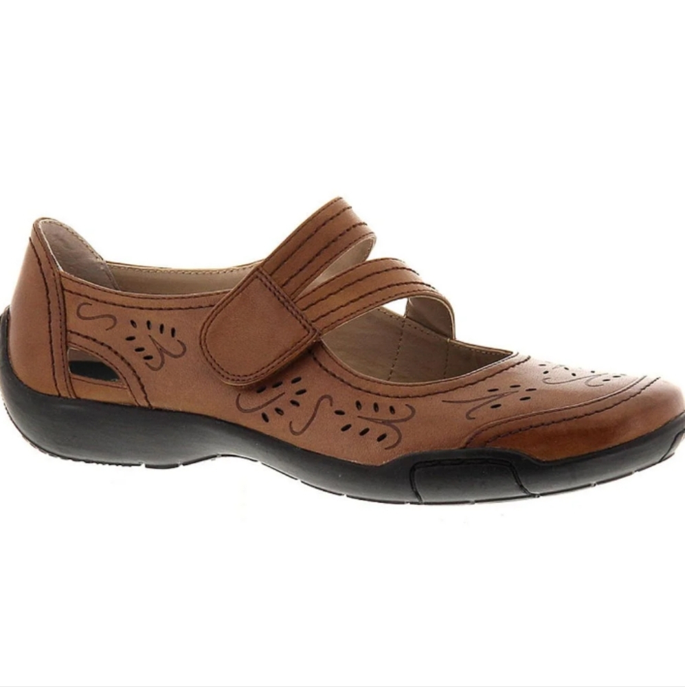 NEW Ros Hammerson Mary Jane Chelsea Comfort Shoes 7W 7 Wide New